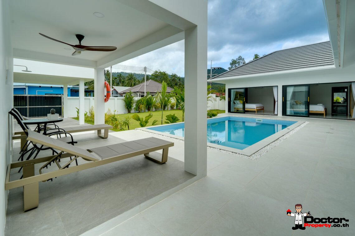 3 Bedroom Private Pool Villa in Mae Nam, Koh Samui – For Sale