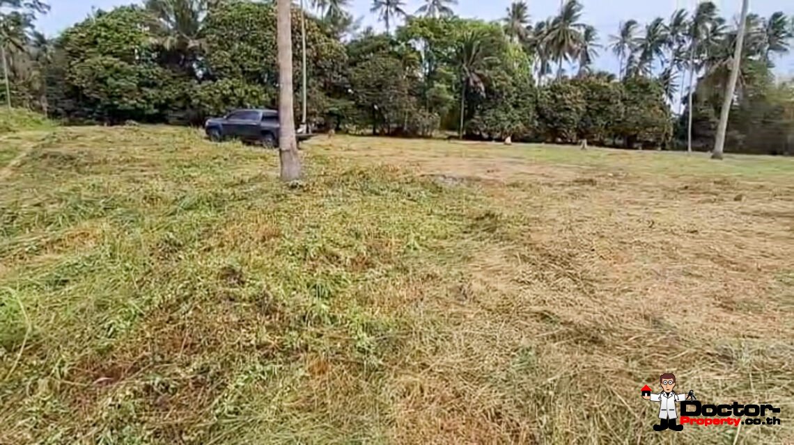 Flat Land 2 Rai in Mae Nam, Koh Samui – For Sale