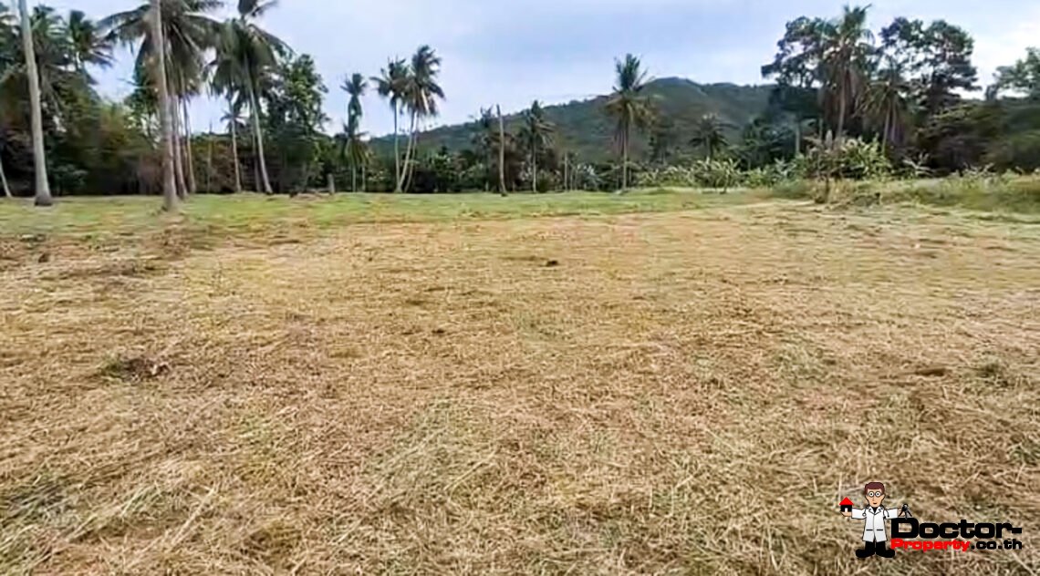 Flat Land 2 Rai in Mae Nam, Koh Samui – For Sale