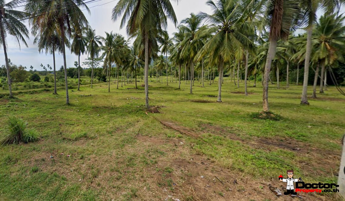 Flat Land 2800 sqm in Taling Ngam, Koh Samui For Sale
