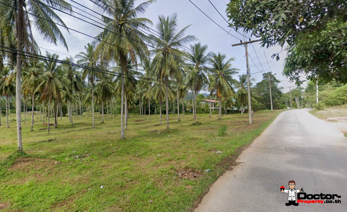 Flat Land 2800 sqm in Taling Ngam, Koh Samui For Sale
