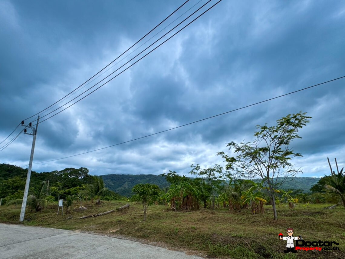6728 Sqm Land with Partial Sea View and Mountain View in Bo Phut, Koh Samui – For Sale