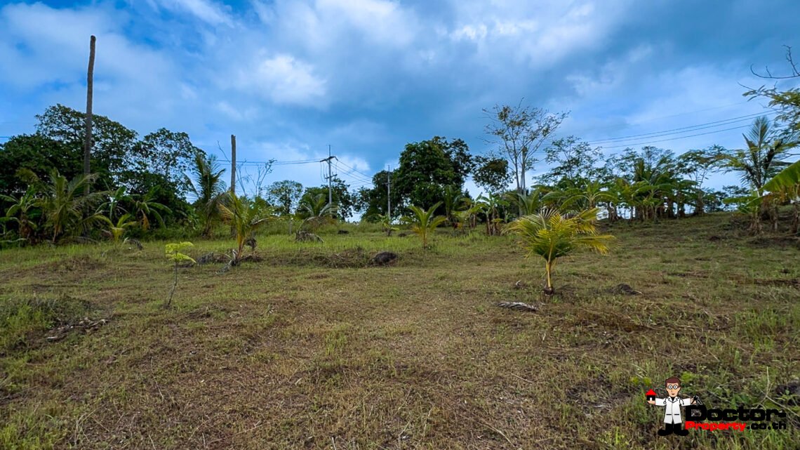 6728 Sqm Land with Partial Sea View and Mountain View in Bo Phut, Koh Samui – For Sale