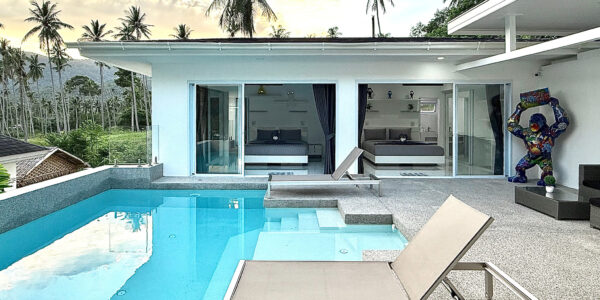 Tropical 3 Bedroom Private Pool Villa in Lamai – For Sale
