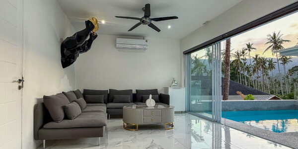 Tropical 3 Bedroom Private Pool Villa in Lamai – For Sale