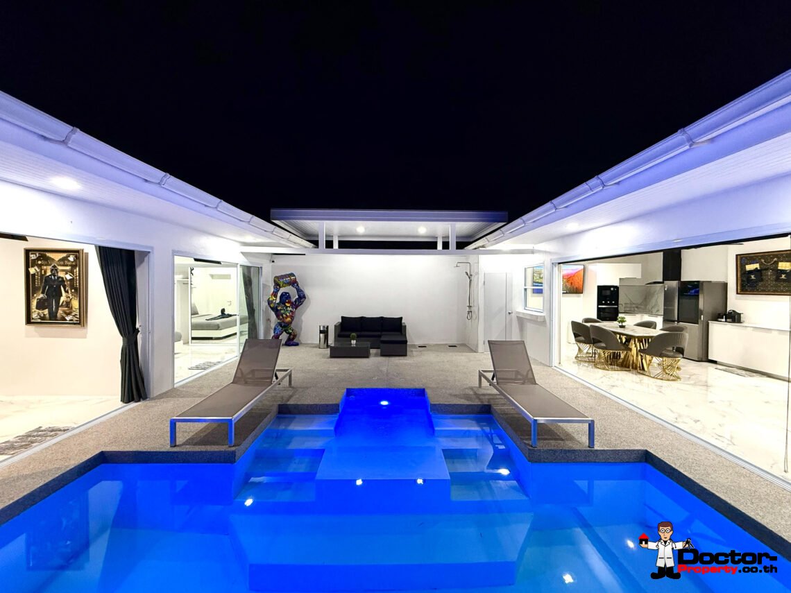 Tropical 3 Bedroom Private Pool Villa in Lamai – For Sale