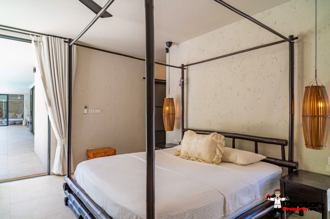 2 Bedroom Pool Villa just 50 metres to the Beach in Leam Sir, Koh Samui – For Sale