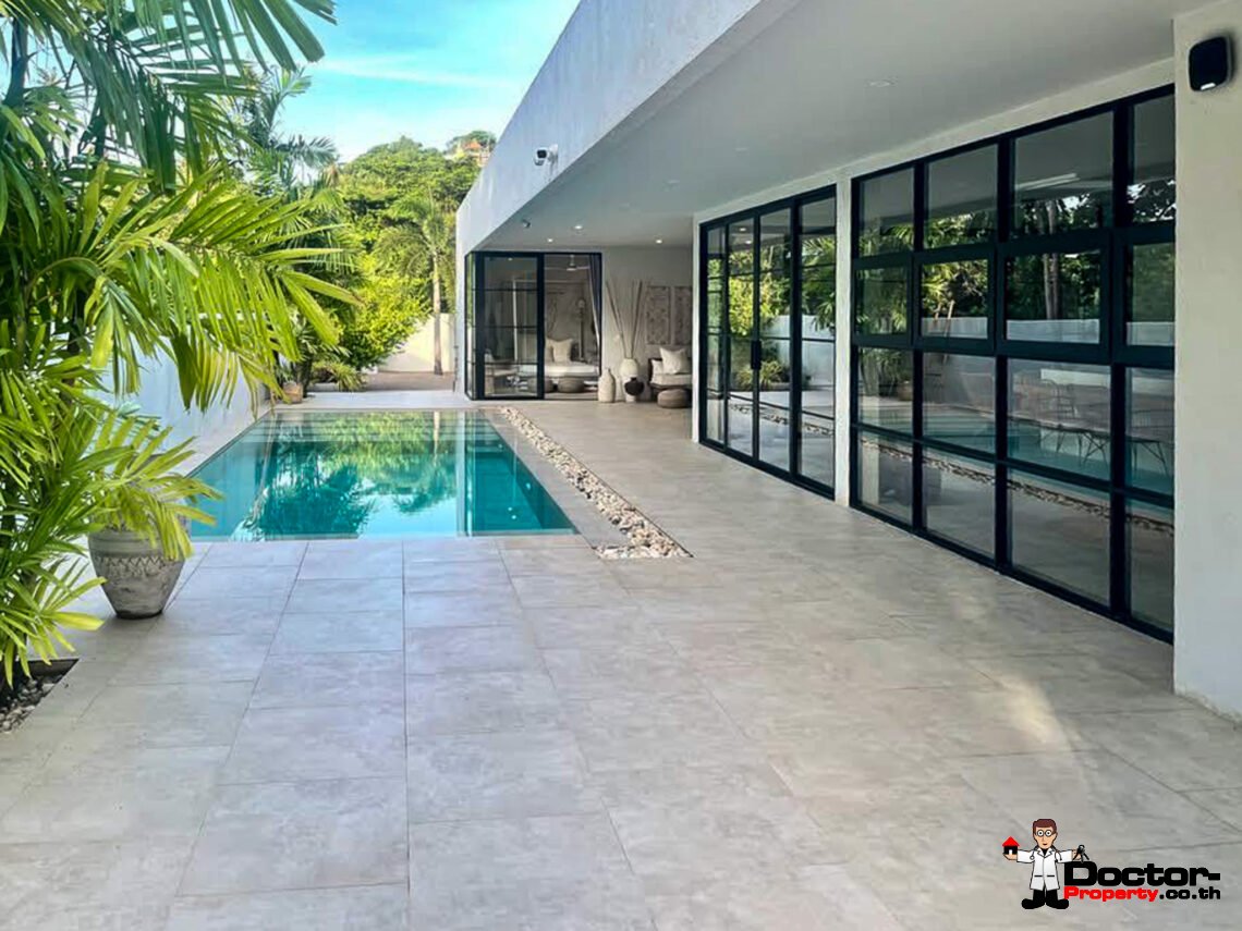 2 Bedroom Pool Villa just 50 metres to the Beach in Leam Sir, Koh Samui – For Sale