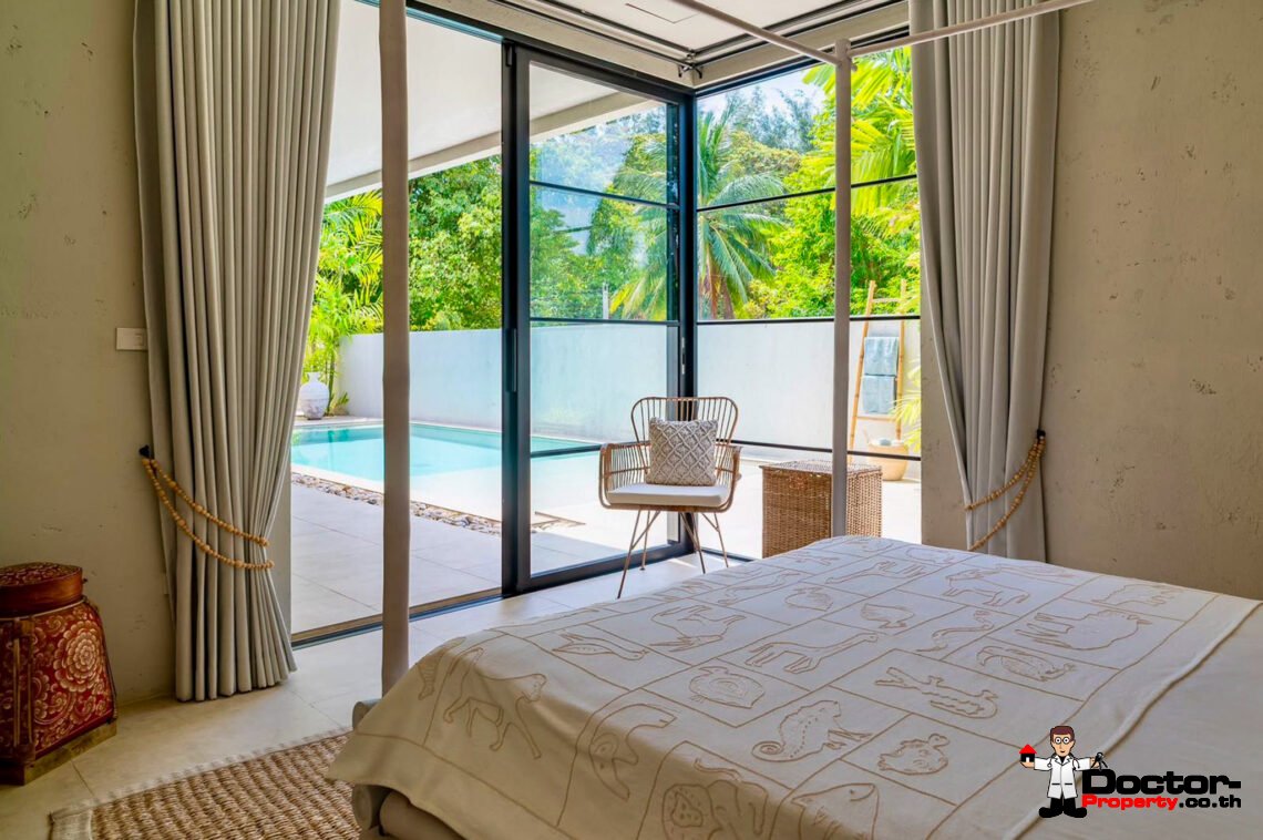 2 Bedroom Pool Villa just 50 metres to the Beach in Leam Sir, Koh Samui – For Sale