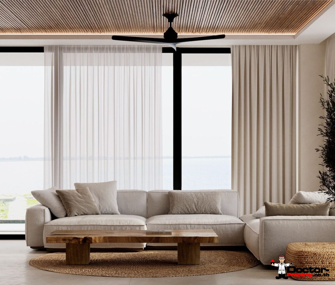 Luxury 3 Bedroom Pool Villa with Partial Sea View in Plai Laem, Koh Samui – For Sale