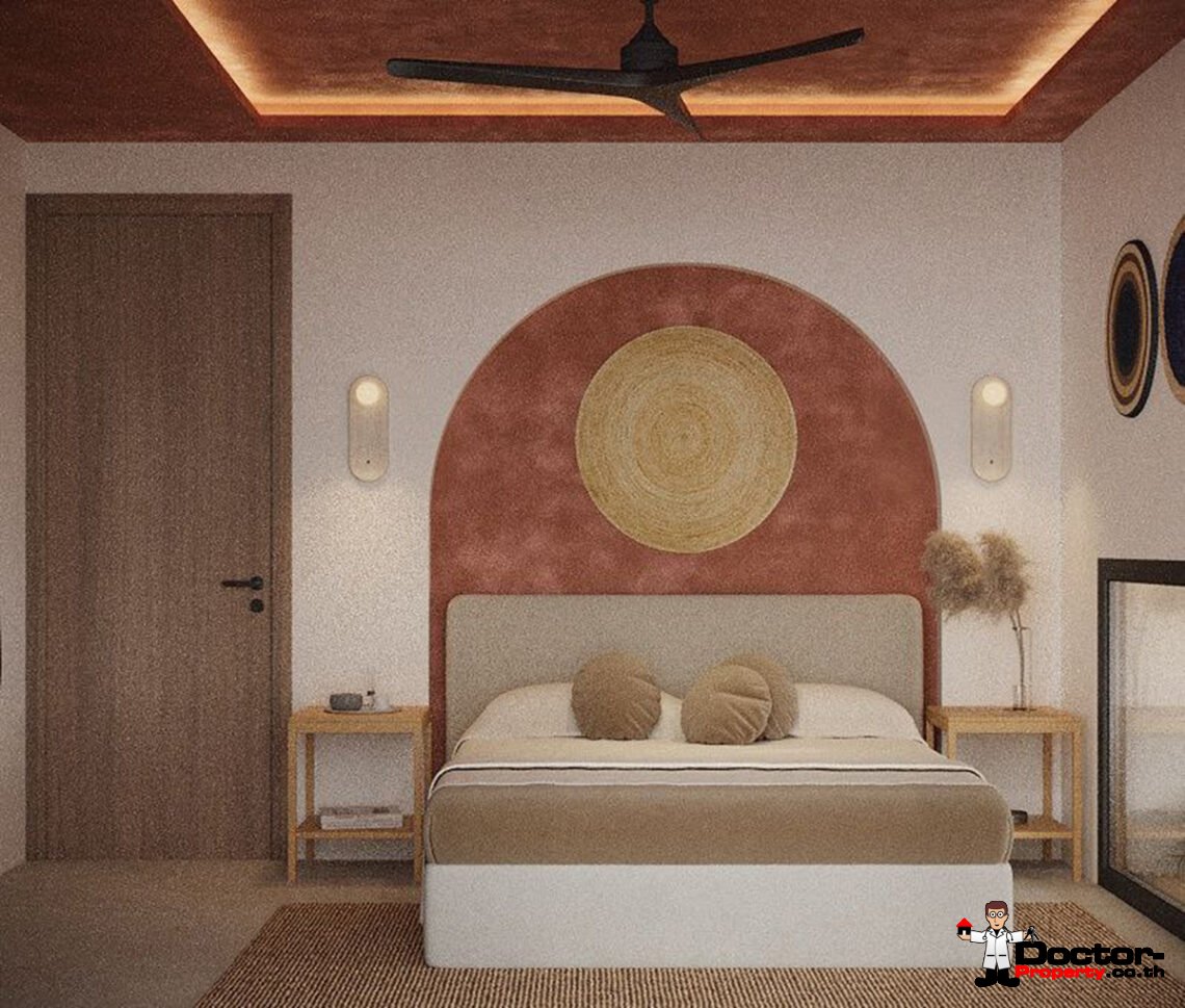 Luxury 3 Bedroom Pool Villa with Partial Sea View in Plai Laem, Koh Samui – For Sale