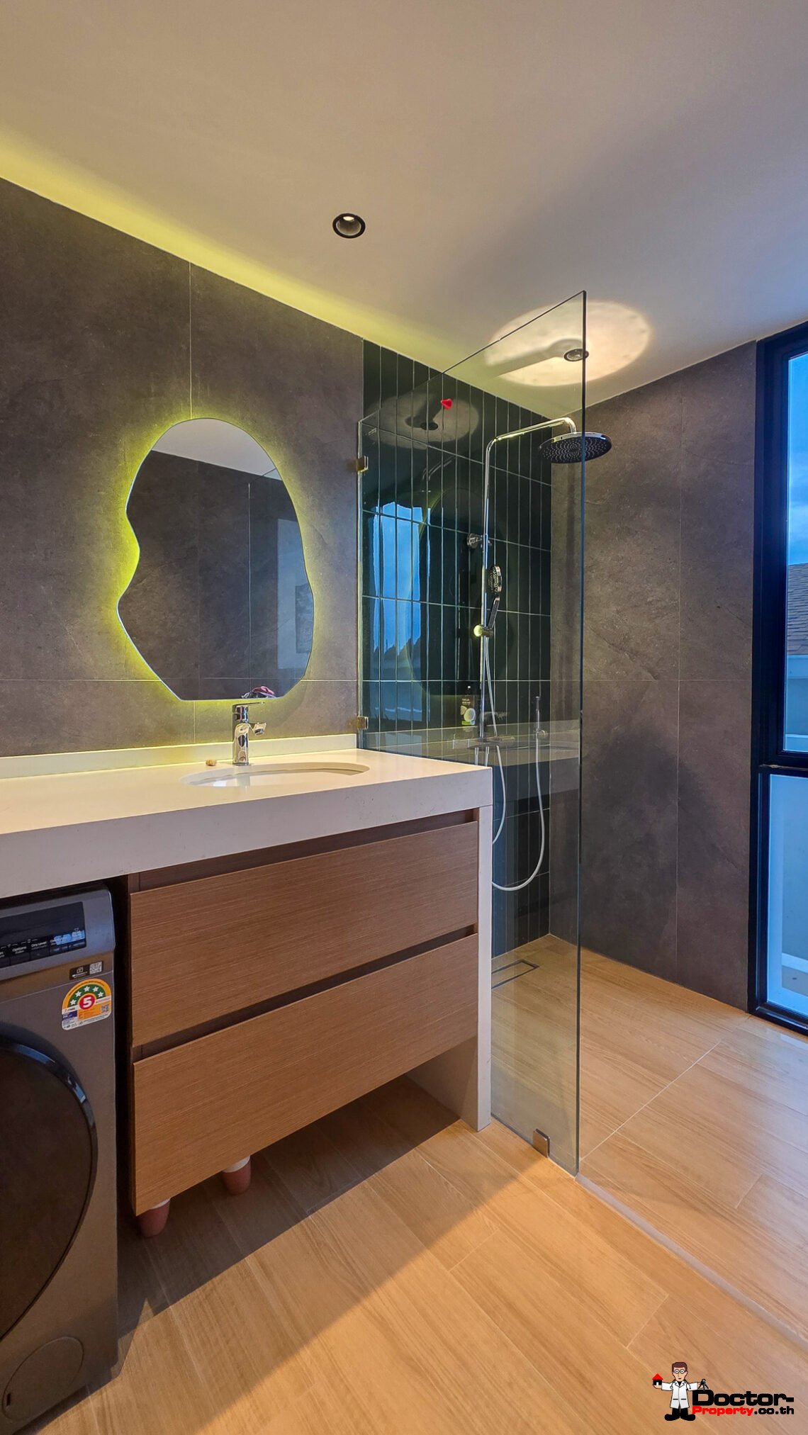 3 Bedroom Pool Villa with Partial Sea View in Plai Laem, Koh Samui – For Sale