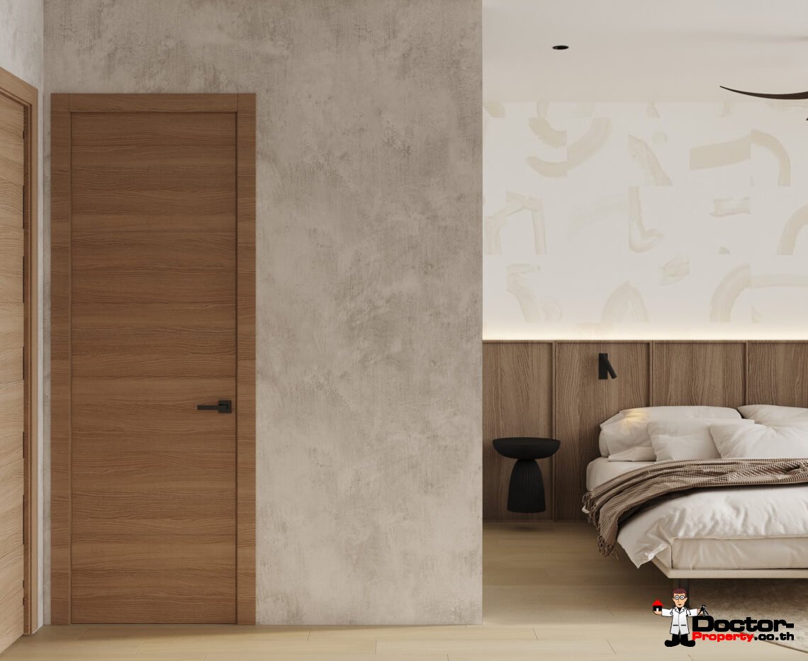 3 Bedroom Pool Villa with Partial Sea View in Plai Laem, Koh Samui – For Sale