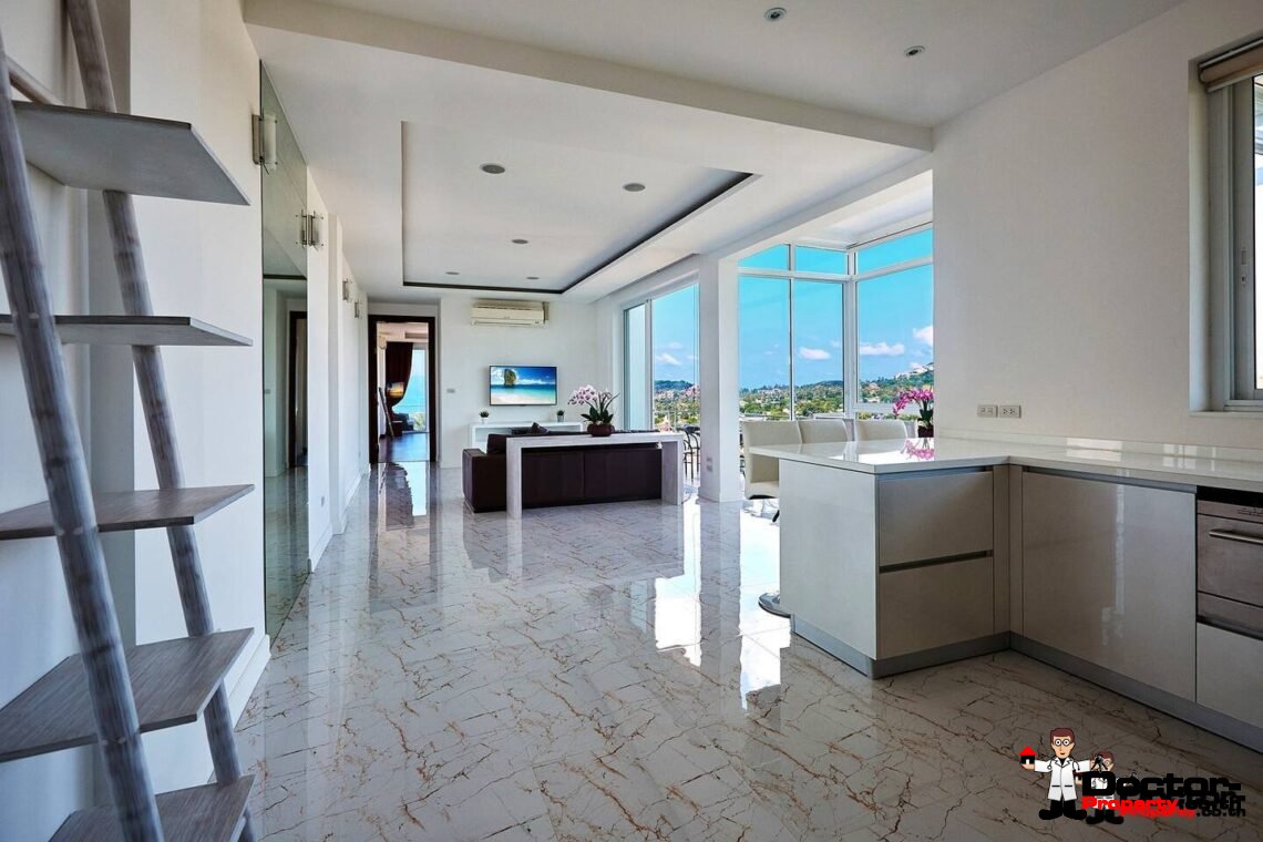 1-4 Bedroom Sea View Condo in Plai Laem, Koh Samui – For Sale