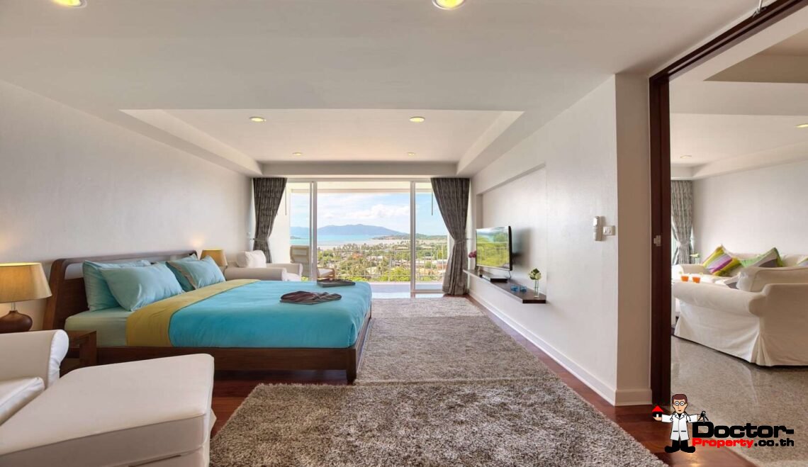 1-4 Bedroom Sea View Condo in Plai Laem, Koh Samui – For Sale