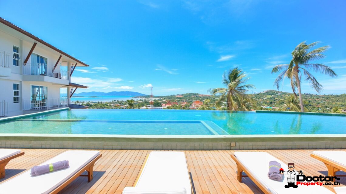 1-4 Bedroom Sea View Condo in Plai Laem, Koh Samui – For Sale