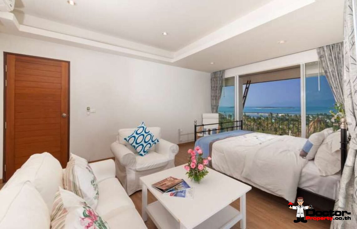 1-4 Bedroom Sea View Condo in Plai Laem, Koh Samui – For Sale