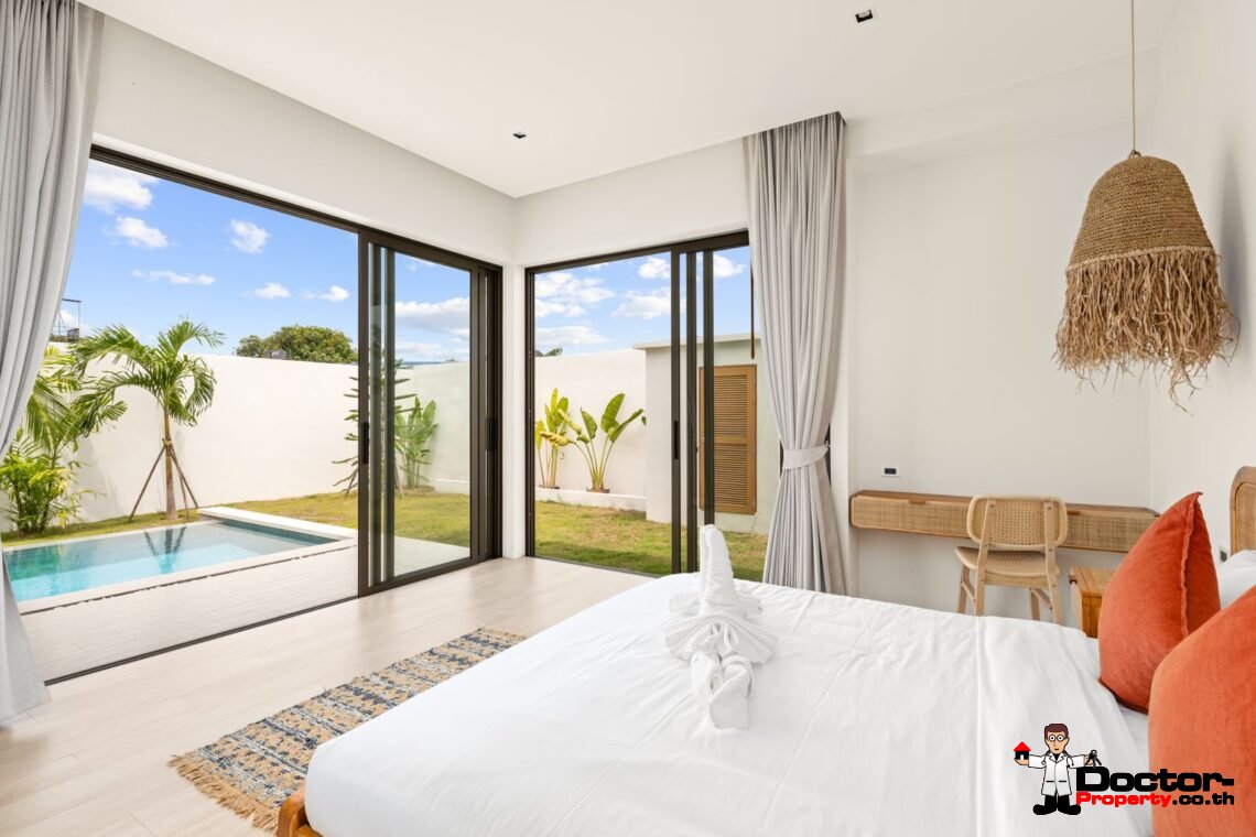 3 Bedroom Private Pool Villa in Bo Phut, Koh Samui – For Sale
