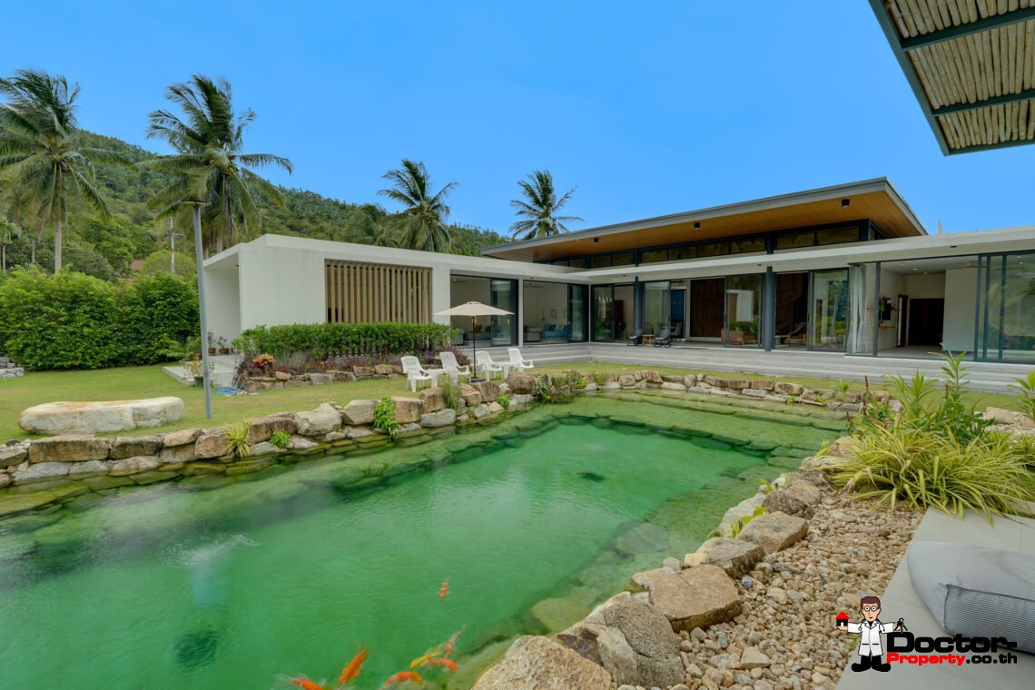 Spacious 4 Bedroom Pool Villa in Taling Ngam, Koh Samui – For Sale