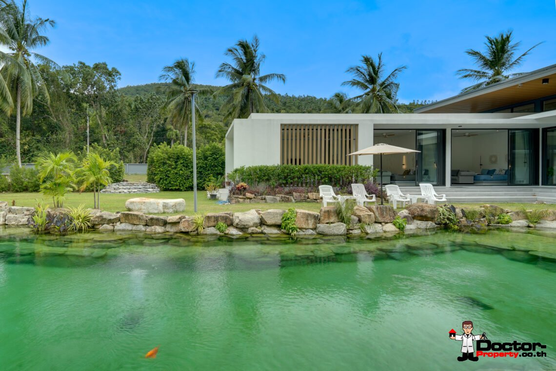 Spacious 4 Bedroom Pool Villa in Taling Ngam, Koh Samui – For Sale