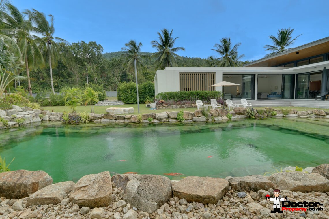 Spacious 4 Bedroom Pool Villa in Taling Ngam, Koh Samui – For Sale