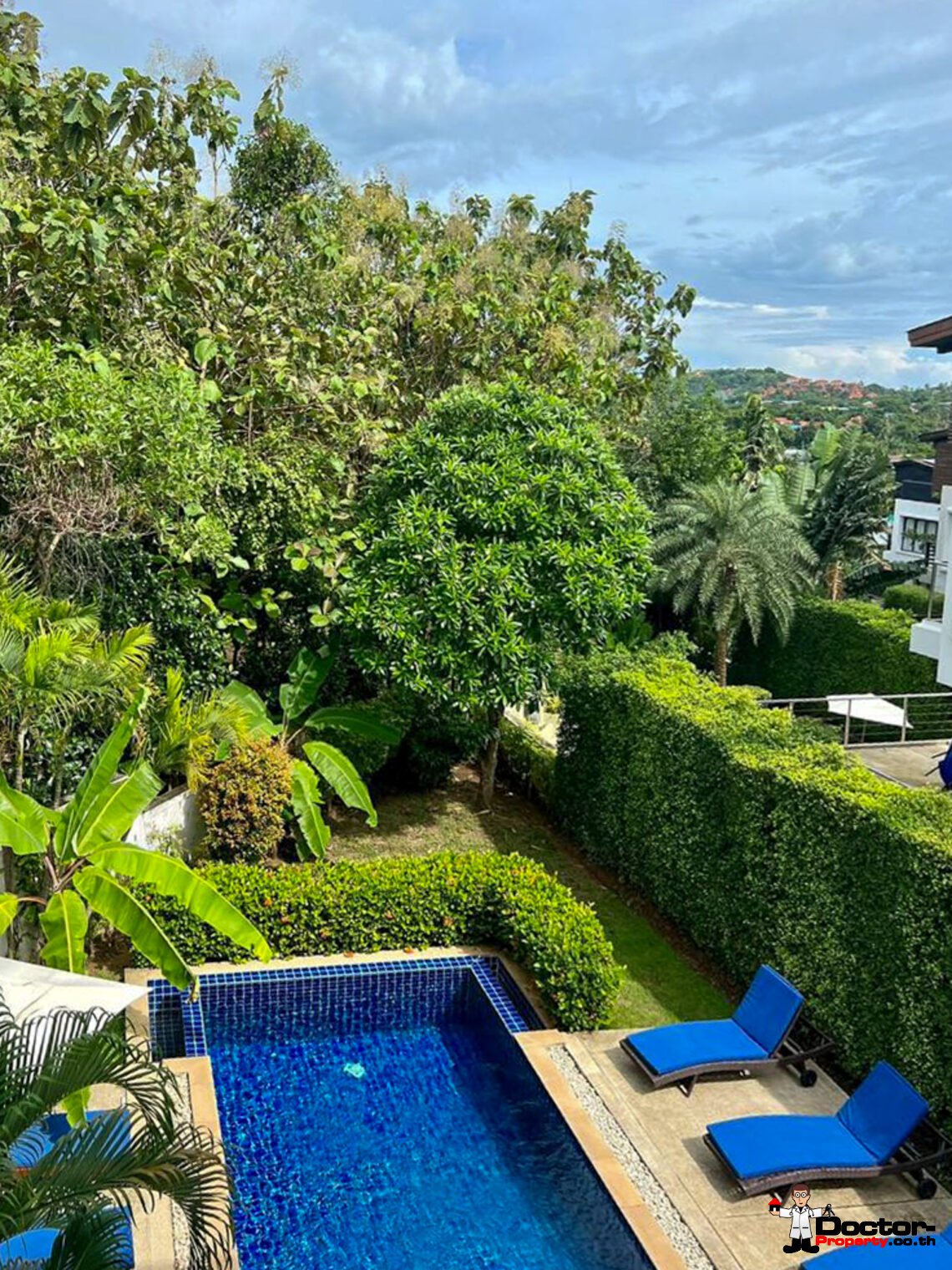 Modern 3 Bedroom Pool Villa in Plai Laem, Koh Samui – For Sale