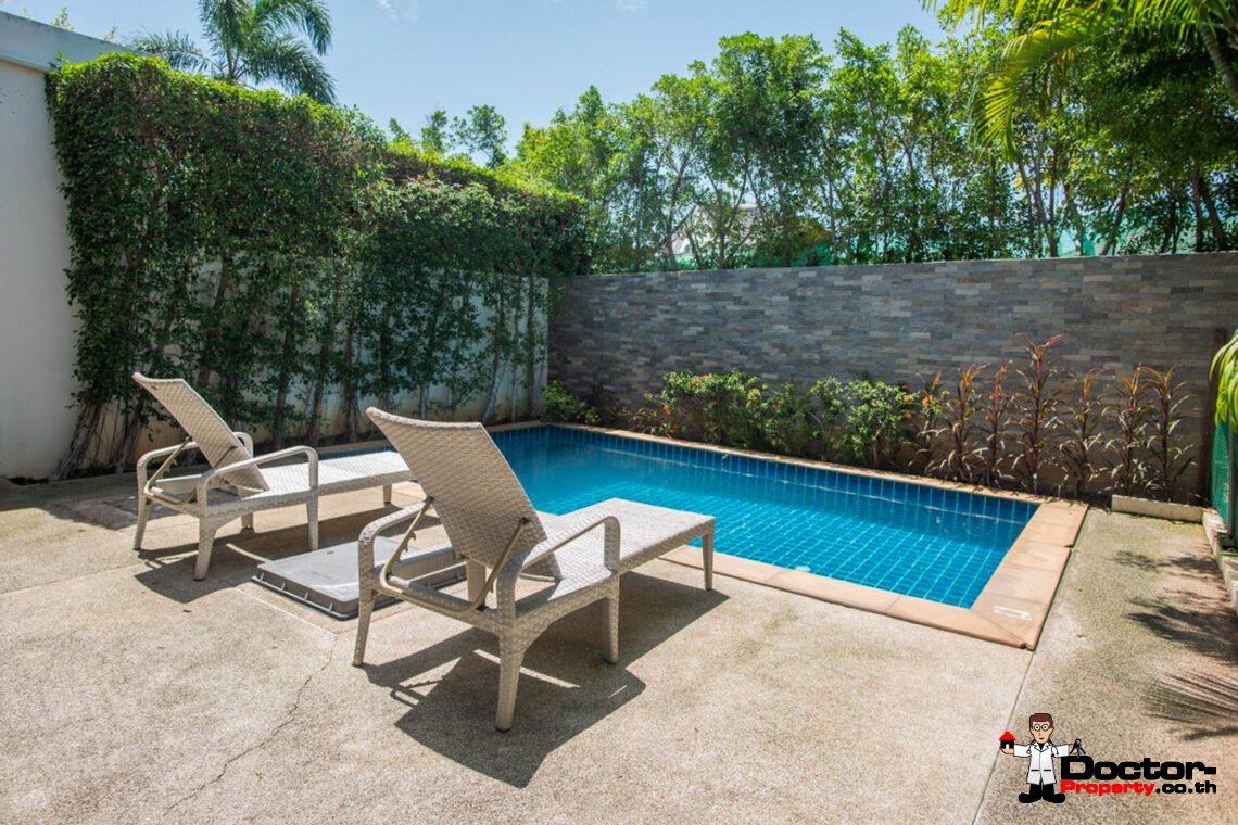 Modern 3 Bedroom Private Pool Villa in Plai Laem, Koh Samui – For Sale