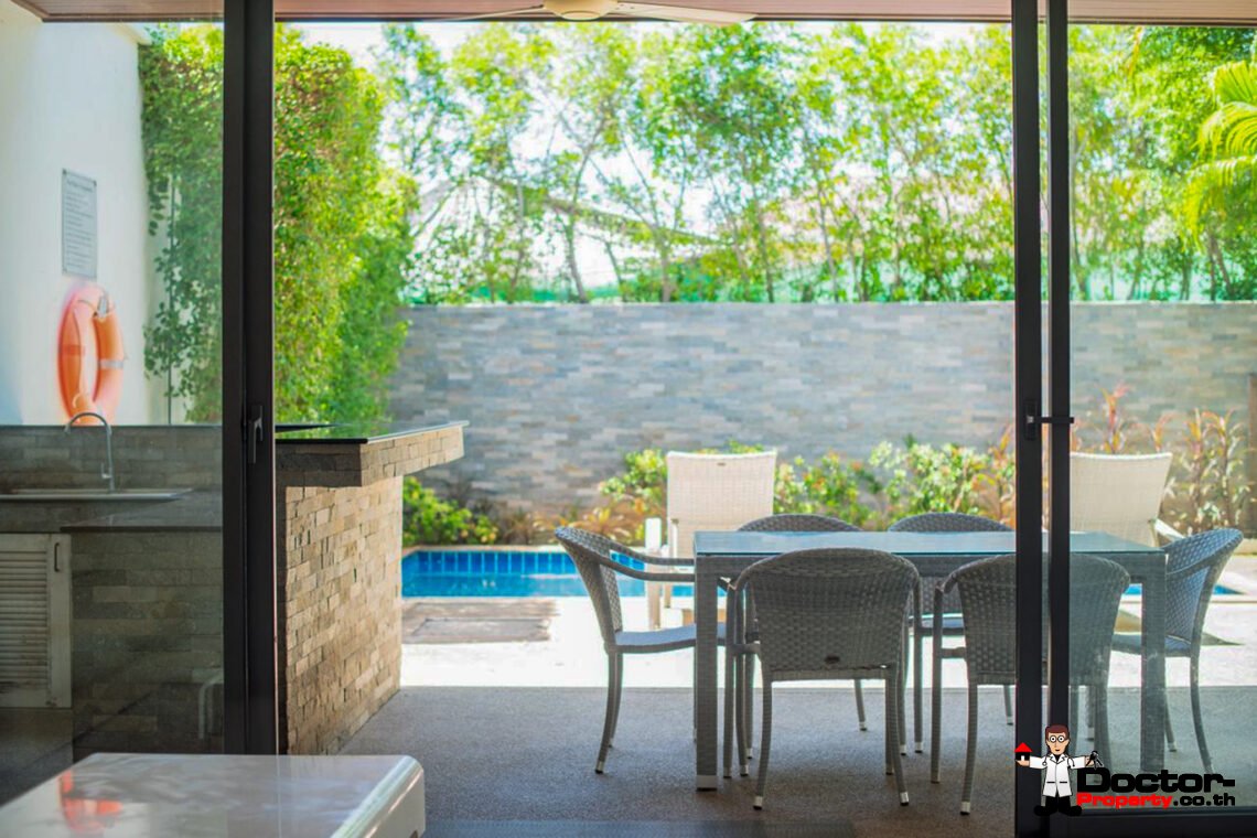 Modern 3 Bedroom Private Pool Villa in Plai Laem, Koh Samui – For Sale