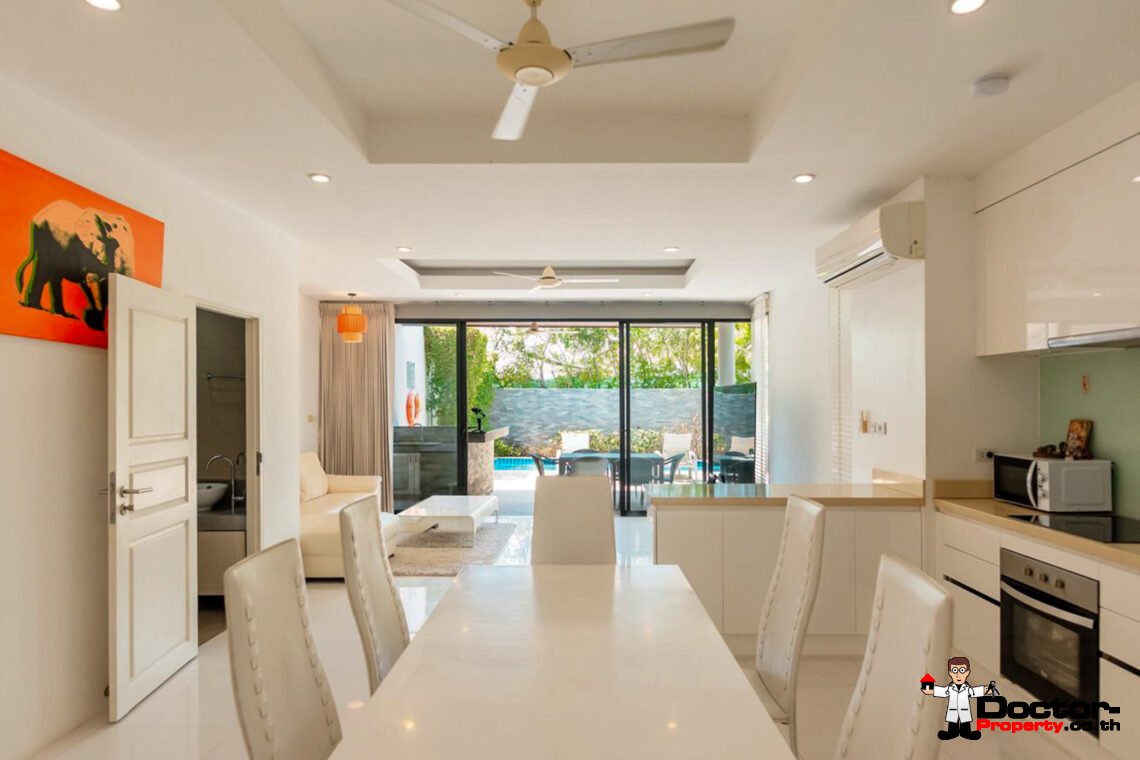 Modern 3 Bedroom Private Pool Villa in Plai Laem, Koh Samui – For Sale