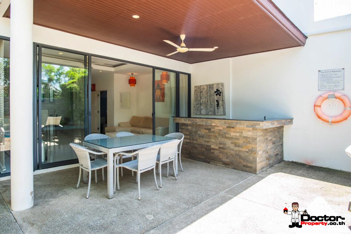 Modern 3 Bedroom Private Pool Villa in Plai Laem, Koh Samui – For Sale