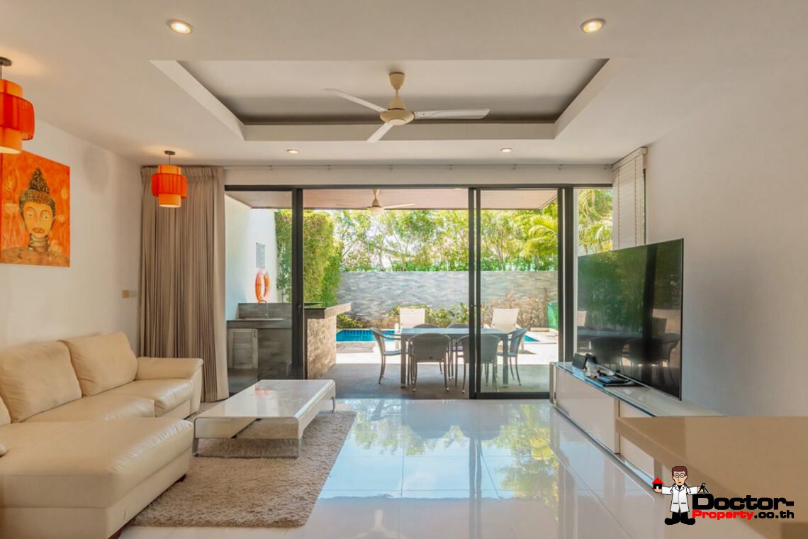 Modern 3 Bedroom Private Pool Villa in Plai Laem, Koh Samui – For Sale