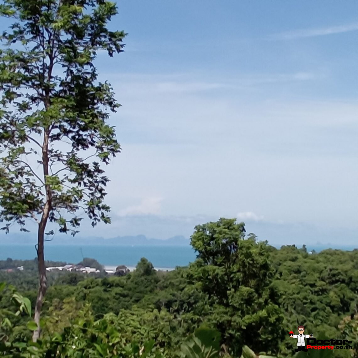 Land 10 Rai with Stunning Sea View in Ang Thong, Koh Samui – For Sale