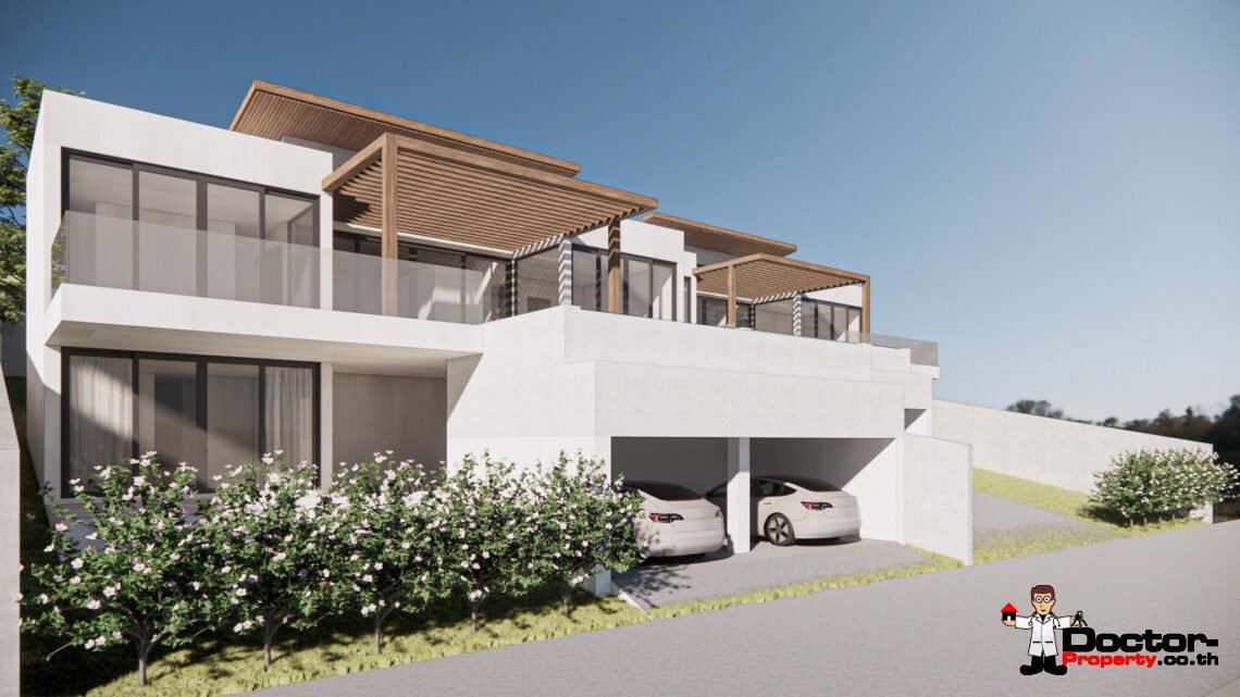 Modern 4 Bedroom Pool Villa in Mae Nam, Koh Samui – For Sale