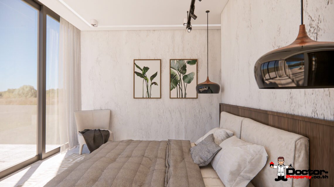 Modern 4 Bedroom Pool Villa in Mae Nam, Koh Samui – For Sale