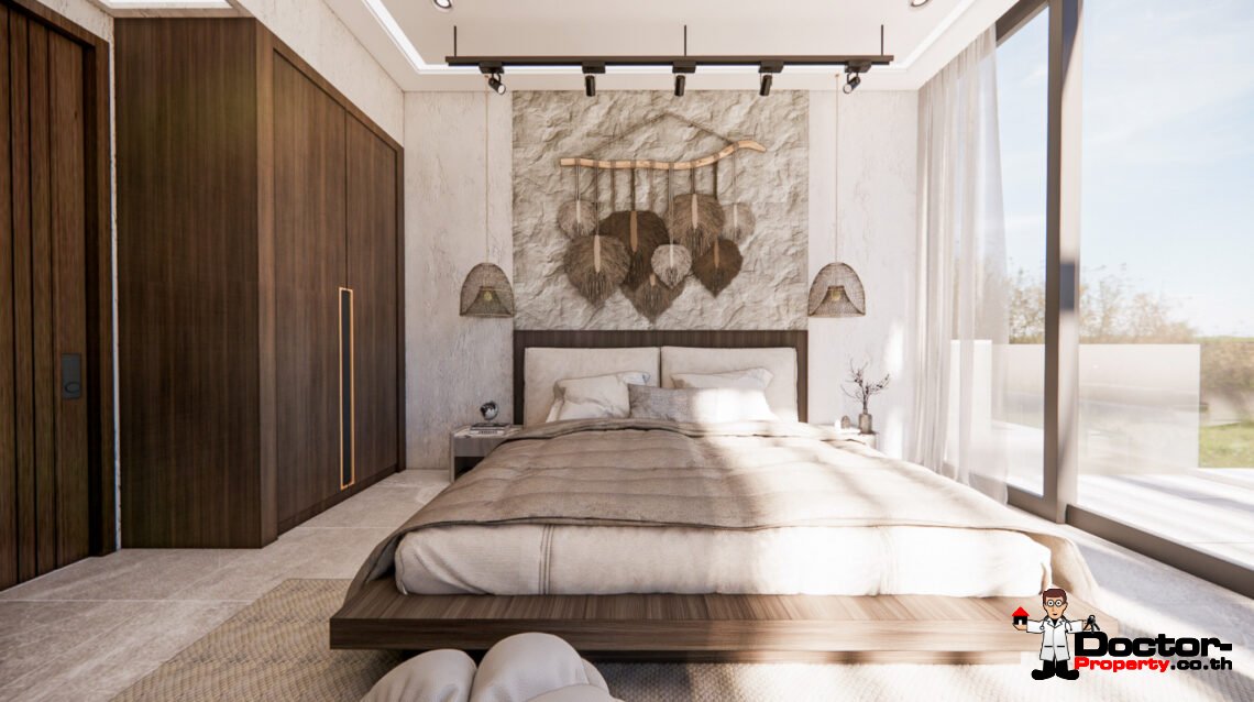 Modern 4 Bedroom Pool Villa in Mae Nam, Koh Samui – For Sale