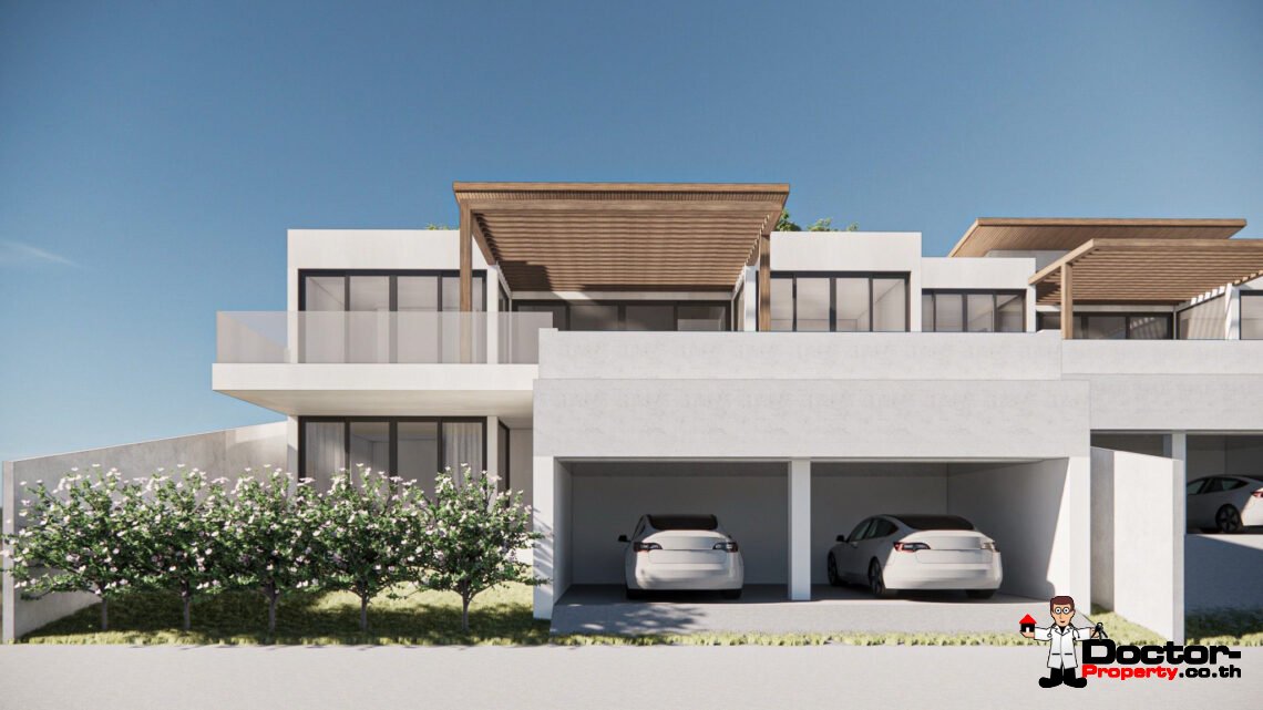 Modern 4 Bedroom Pool Villa in Mae Nam, Koh Samui – For Sale