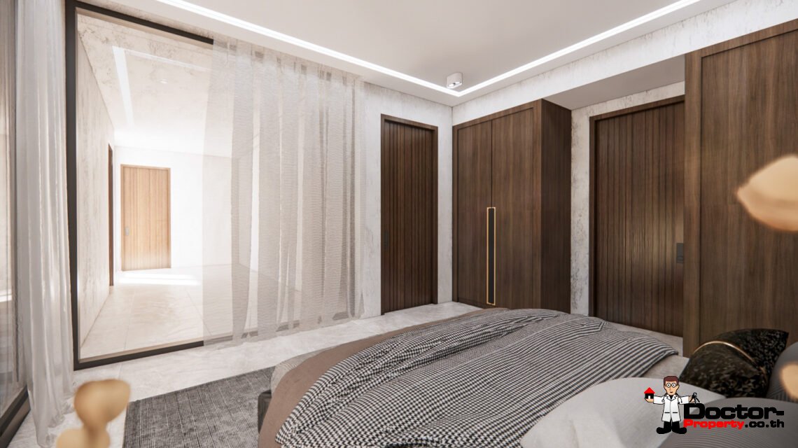 Modern 4 Bedroom Pool Villa in Mae Nam, Koh Samui – For Sale