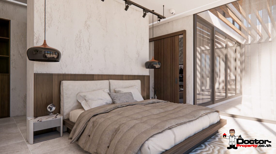 Modern 4 Bedroom Pool Villa in Mae Nam, Koh Samui – For Sale