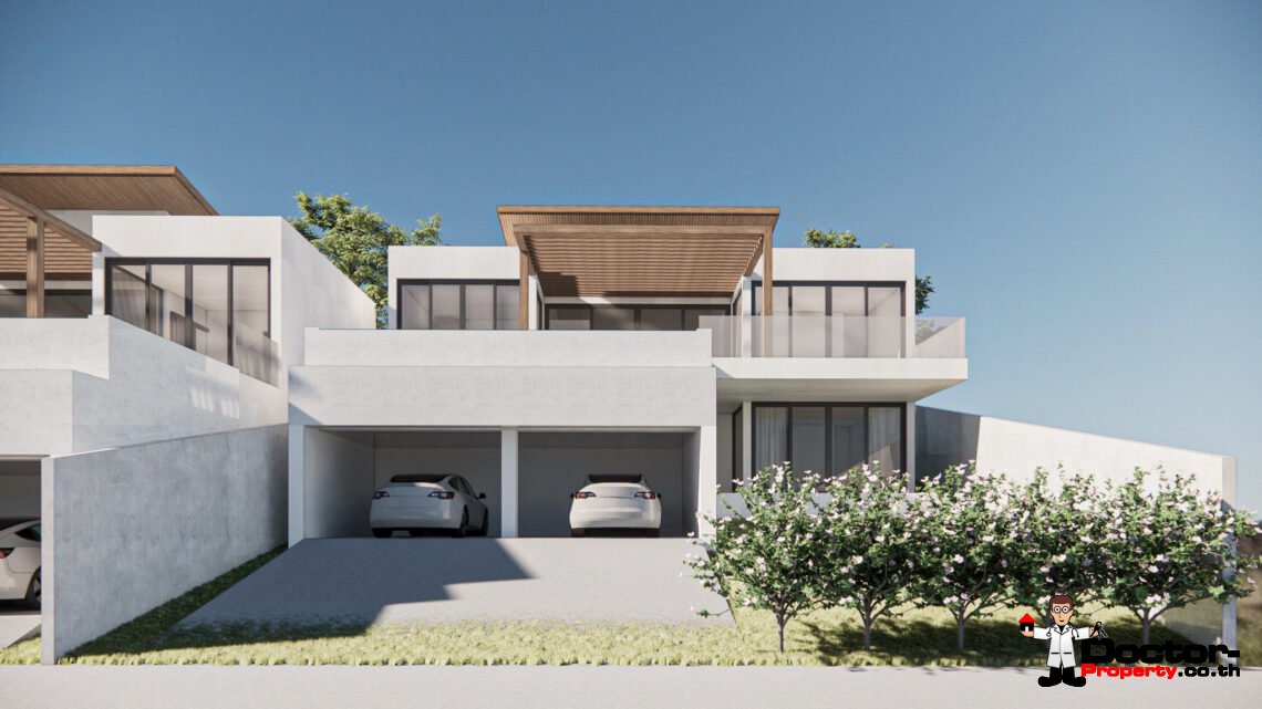 Modern 4 Bedroom Pool Villa in Mae Nam, Koh Samui – For Sale
