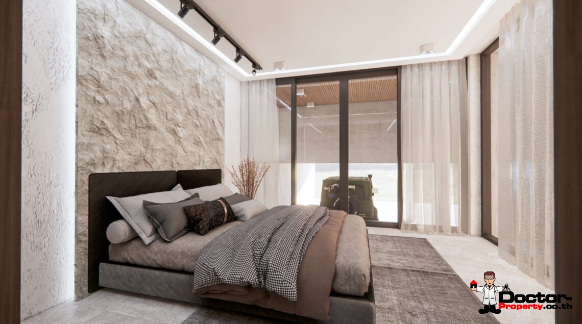 Modern 4 Bedroom Pool Villa in Mae Nam, Koh Samui – For Sale