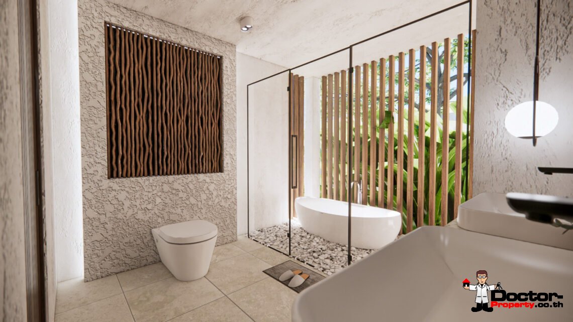 Modern 4 Bedroom Pool Villa in Mae Nam, Koh Samui – For Sale