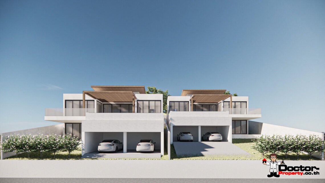 Modern 4 Bedroom Pool Villa in Mae Nam, Koh Samui – For Sale