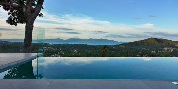 4 Bedroom Pool Villa with Sea View in Mae Nam, Koh Samui – For Sale