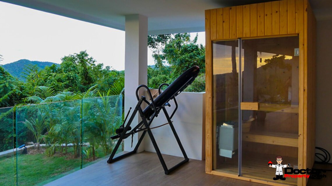 4 Bedroom Pool Villa with Sea View in Mae Nam, Koh Samui – For Sale