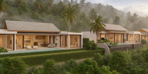 Luxury 3 Bedroom Pool Villa with Sea View in Bo Phut, Koh Samui – For Sale