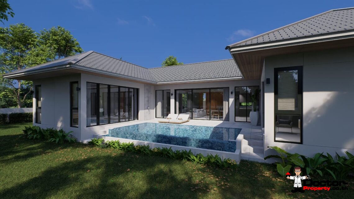 3 Bedroom Tropical Villa in Laem Sor, Koh Samui – For Sale
