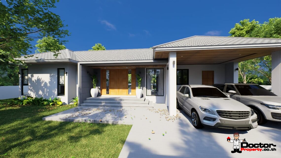 3 Bedroom Tropical Villa in Laem Sor, Koh Samui – For Sale