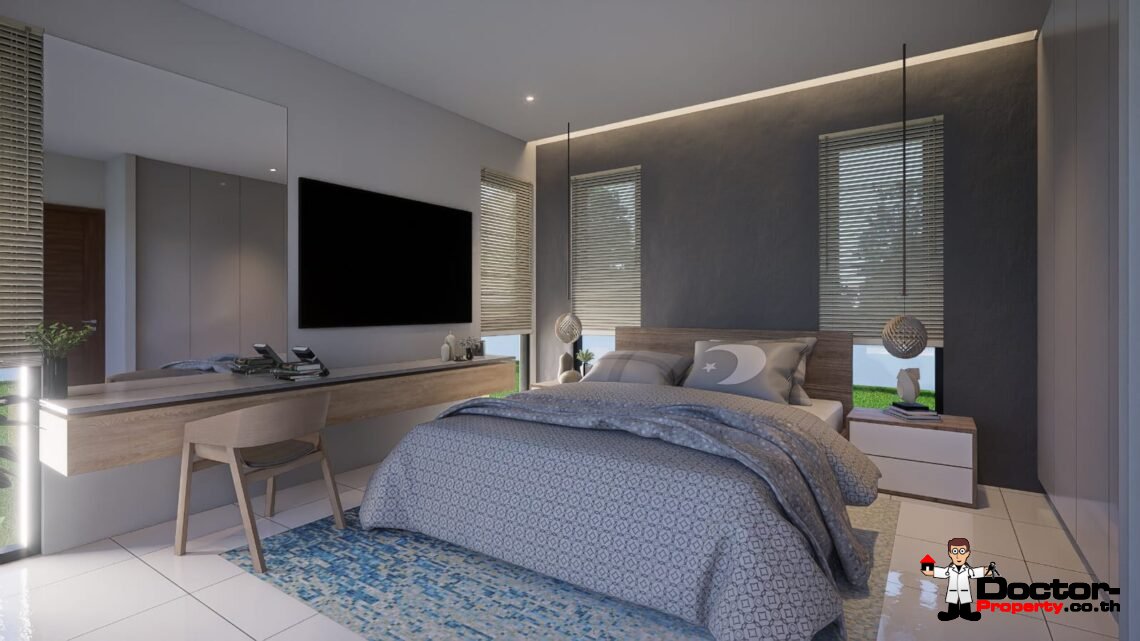 3 Bedroom Tropical Villa in Laem Sor, Koh Samui – For Sale