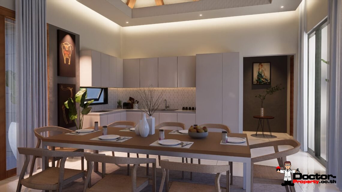 3 Bedroom Tropical Villa in Laem Sor, Koh Samui – For Sale