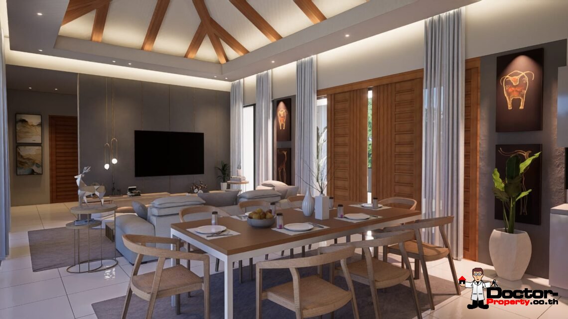 3 Bedroom Tropical Villa in Laem Sor, Koh Samui – For Sale
